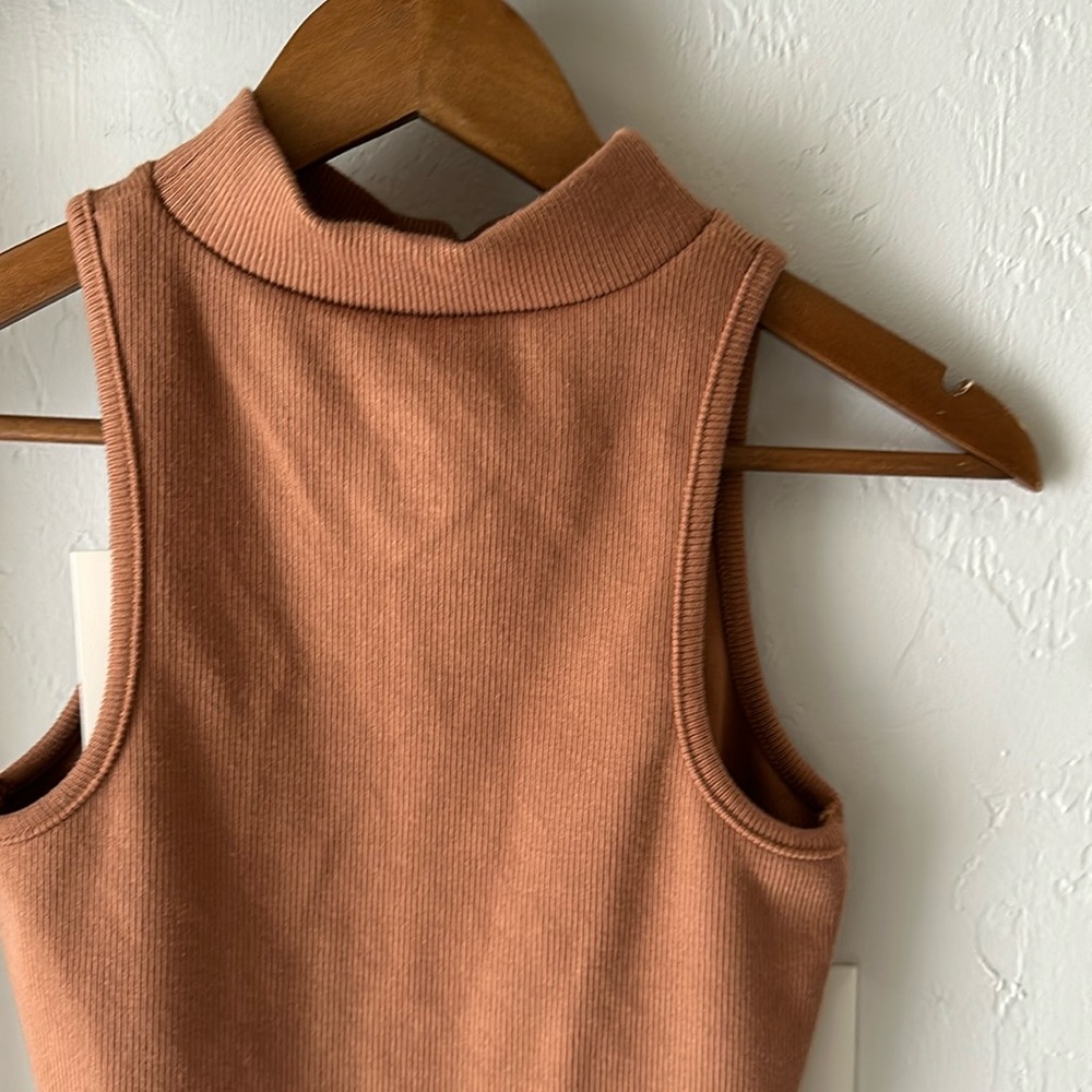 a new day Brown Tank Top